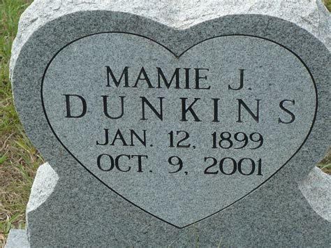 Mamie Jernigan Dunkins Find A Grave Memorial