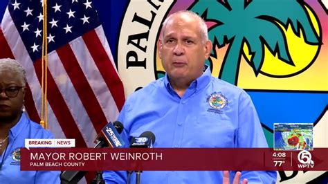 Palm Beach County Mayor Tells Residents You Shouldnt Panic