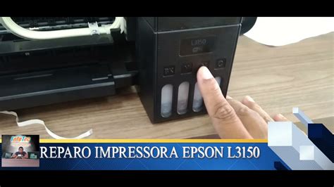 IMPRESSORA EPSON L3150 COMEÇA A IMPRIMIR E DAR UM ERRO YouTube