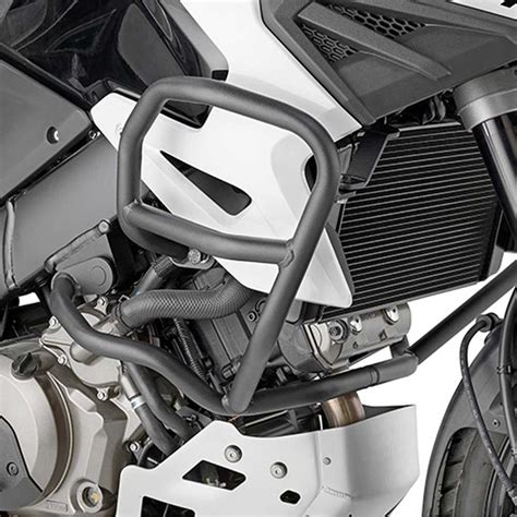 Givi Defensas De Motor Tubular Suzuki V Strom Xt Negro Motardinn