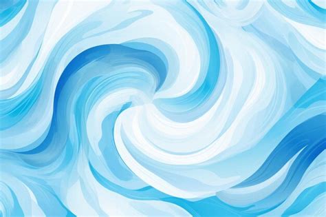 Premium Photo Blue Swirl Abstract Background Design