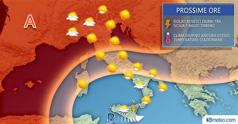 Meteo Prossime Ore Anticiclone Subtropicale Ma Ancora Qualche