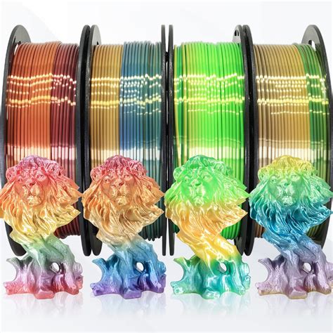 Amazon Mm Silk Shiny Types Rainbow Multi Colored Fast Color