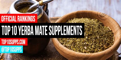 Best Yerba Mate Supplements Top 10 Brands For 2023