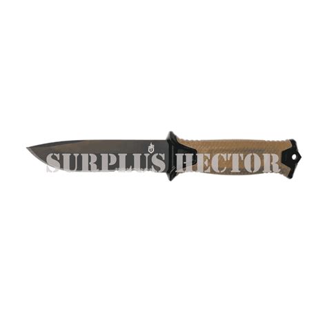 Couteau Lame Fixe Gerber Strongarm Fixed Blade Coyote Brown Surplus