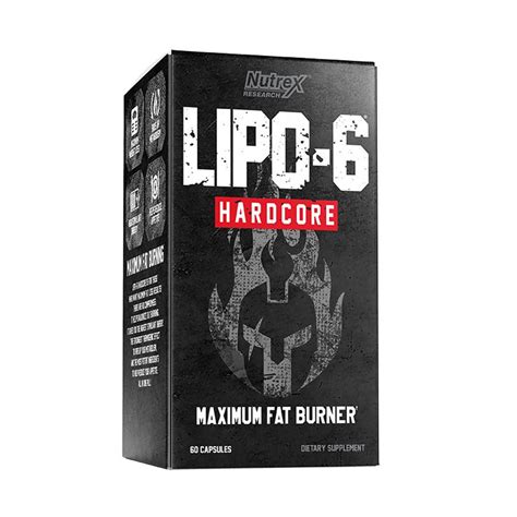 Nutrex Lipo Hardcore Maximum Strength Fat Burner S Buy Health