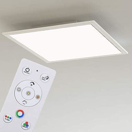 Briloner Leuchten Panneau LED CCT ultra plat RVB CCT carré 45 x 45