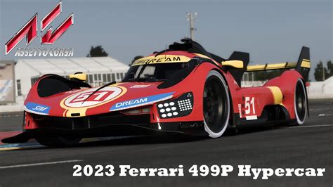 Assetto Corsa Circuit De La Sarthe Lemans Ferrari P Hypercar