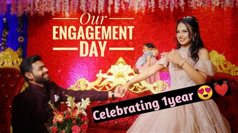 Celebrating 1 Year Of Our Engagement 💍 ️ Shivkimansi Mansi Yadav