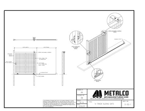 Slide Gate Systems Mfr Manufacturing