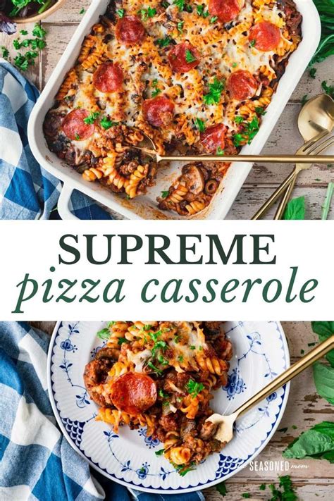 Supreme Pizza Casserole