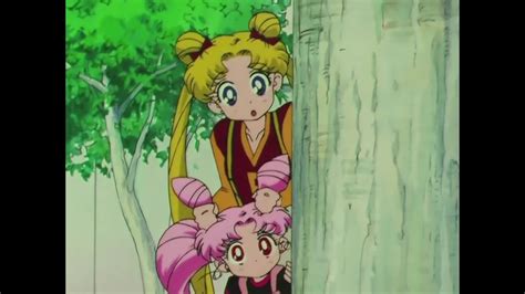 Sailor Moon SuperS Episode 152 VIZ Dub Usagi Chibiusa Spy On Nanako