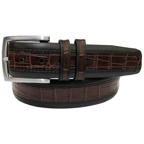 Gem Dandy Men S Croco Embossed Full Grain Golf Belt TGW