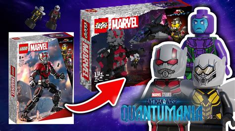 I Made An Ant Man And The Wasp Quantumania Lego Set Youtube