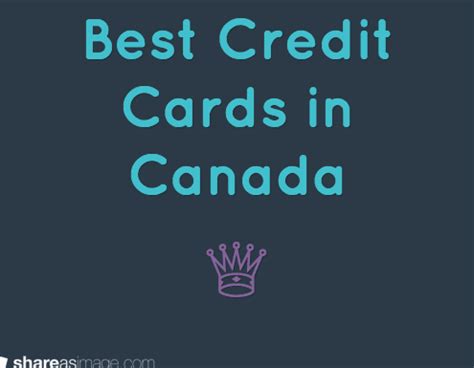 Best Credit Cards In Canada For Earning Rewards