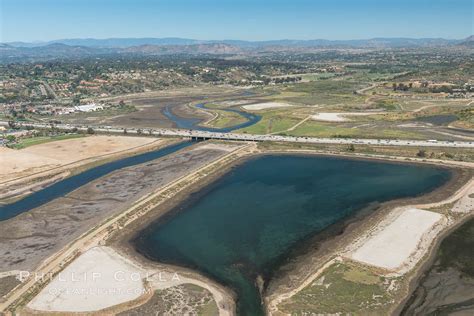 Aerial Photo Of San Dieguito Lagoon Del Mar California 30607