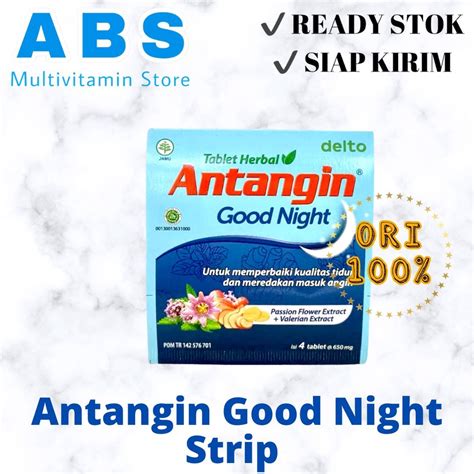 Jual Antangin Good Night Strip Isi Tablet Shopee Indonesia