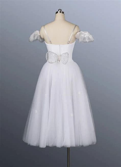 Girls Classical White Romantic Tutu Dress Adult Professional Ballet