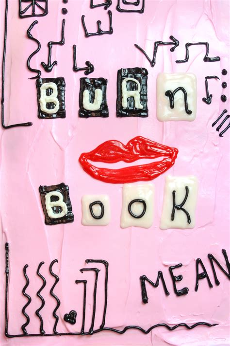 How To Make A Mean Girls Burn Book Sheet Cake ⋆ Brite And Bubbly