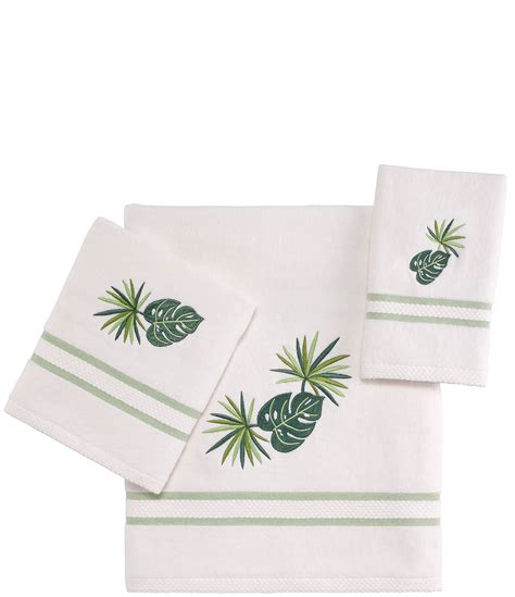 Avanti Linens Viva Palm Piece Bath Towel Set Dillard S