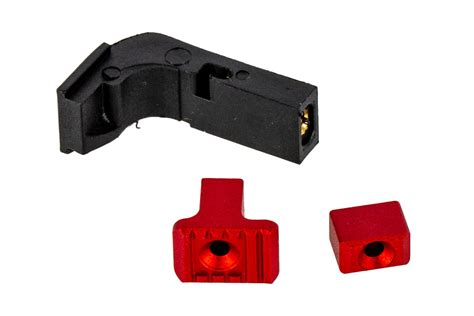 Strike Industries Modular Magazine Release Glock Gen1 3 Red Si G3 Magrelease Red