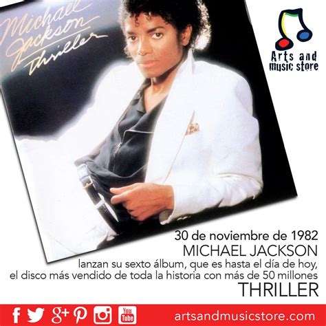 De Noviembre De Michael Jackson Lanza Thriller El Disco M S