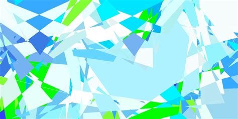 Light Blue Green Vector Layout With Triangle Forms 11845773 Vector