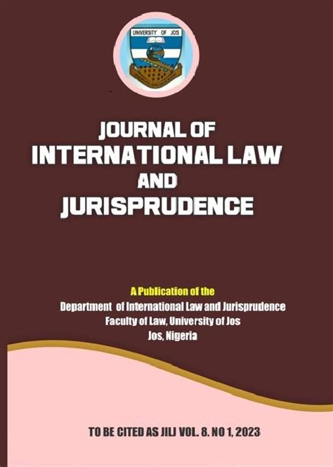 Journal of International Law and Jurisprudence