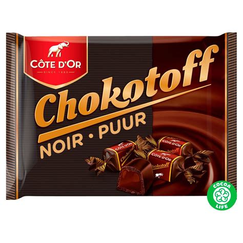 Côte Dor Chokotoff Pralines Chocolade Snoepjes Pure Chocolade 500 G