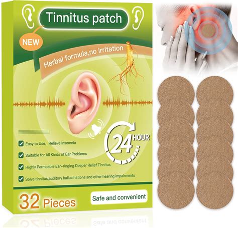 Tinnitus Relief For Ringing Ears Patches Natural Herbal Tinnitus Relief Patches For