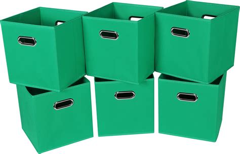 Amazon Storeone Inch Cube Organizer Bins Black Fabric Storage