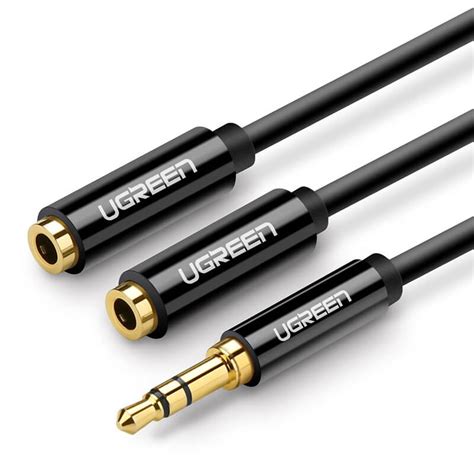 Ugreen Audio Splitter Cable Black Price Dice Bg