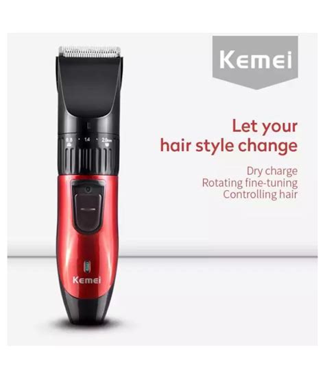 Kemei Km Professional Clipper Red Buy Kemei Km