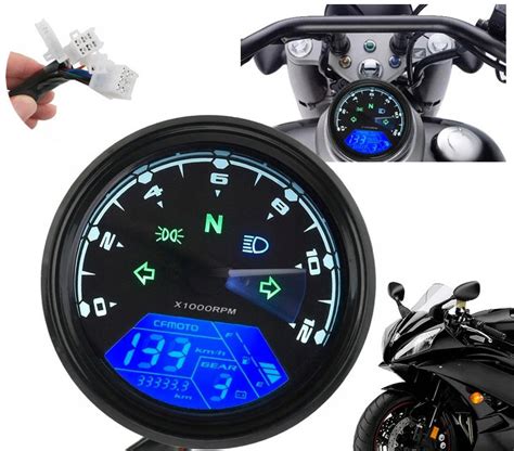 Uniwersalny Licznik Cyfrowy Motocykl Quad Lcd Led Inna Marka