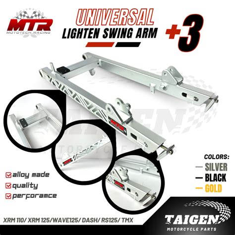 Mtr Universal Alloy Swing Arm Plus Plus Wave Xrm Smash Dash