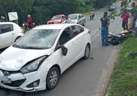 Homem Tem Perna Dilacerada Ao Colidir Carro Em Avenida De Manaus