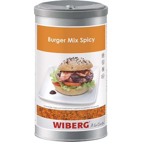 Transgourmet Österreich Wiberg Burger Mix Spicy 760 g