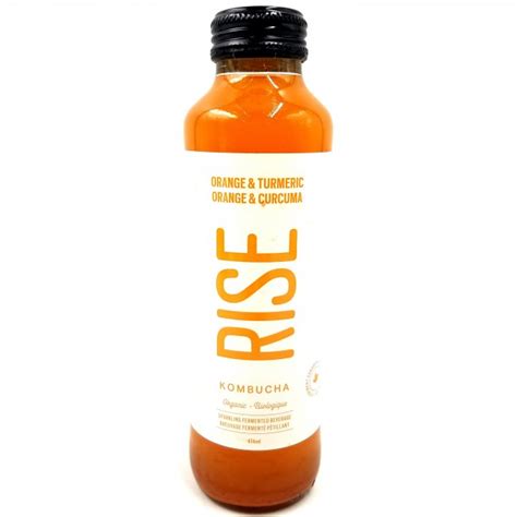 Kombucha Orange Et Curcuma Biologique Btl Dpt Rise Aubut