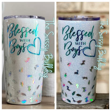 Diy Tumblers Custom Tumblers Glitter Tumblers Glitter Cups White