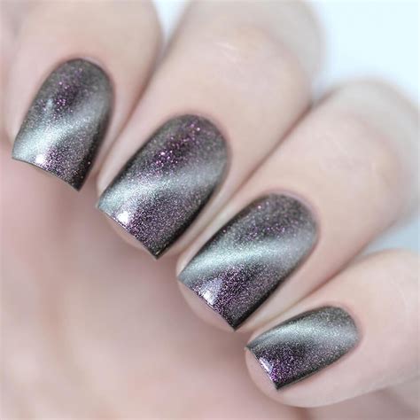 35 Attractive Magnetic Nail Polish Designs Koees Blog Fabulous Nails