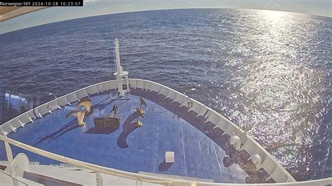 Webcam Norwegian Sky: Live at Sea - Webcam Galore