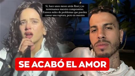 Raw Alejandro Confirma Que Se Le Acabo El Amor Y Termina Con Rosalia