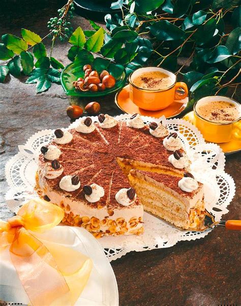 Cappuccino Nuss Torte Rezept Lecker