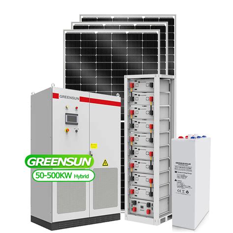 Complete Hybrid Solar Energy Storage System 30kw 50kw 100kw 150kw 200kw