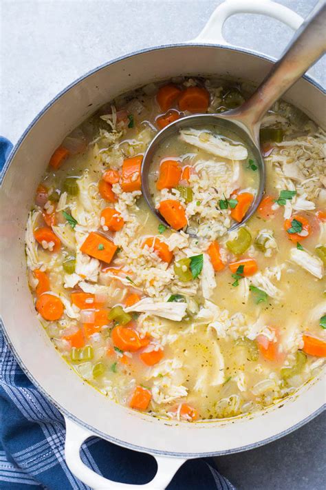 Our Most Popular Homemade Chicken And Rice Soup Ever Easy Recipes