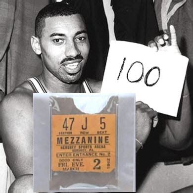 Junk Drawer Find: Valuable Wilt Chamberlain 100-Point Game Stub Uncovered