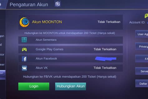 Ini Cara Mengembalikan Akun Mobile Legends Yang Hilang Setelah Update