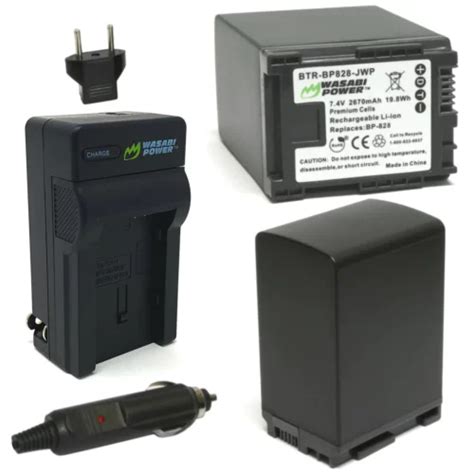 Canon Bp Battery Pack And Charger By Wasabi Power Striv Av