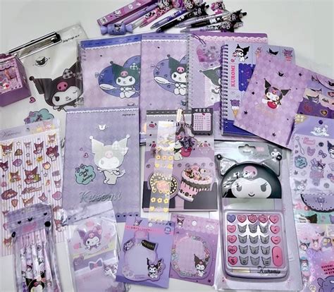 Kuromi Mystery Box Sanrio Mystery Set Kawaii Mystery Boxcute Sanrio Surprise Japanese Kawaii