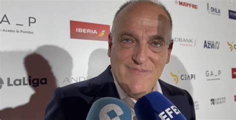 Barcacentre On Twitter Javier Tebas La Liga President There